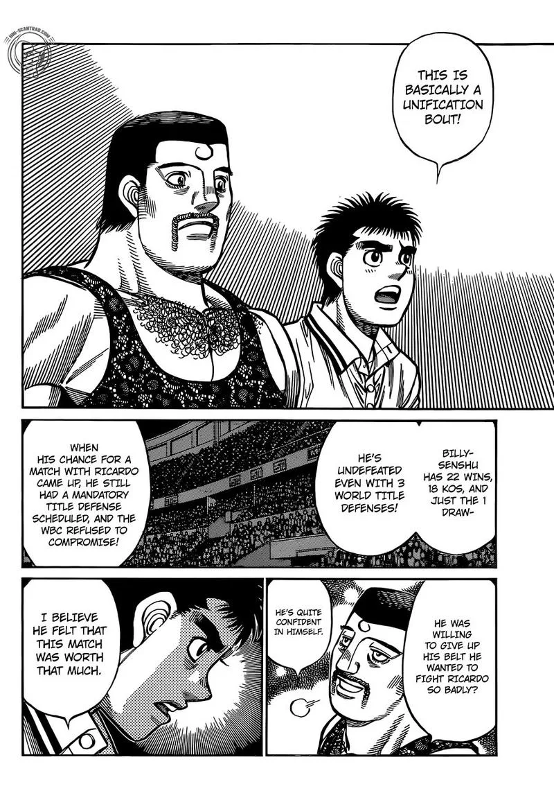 Hajime no Ippo Chapter 1310 page 3