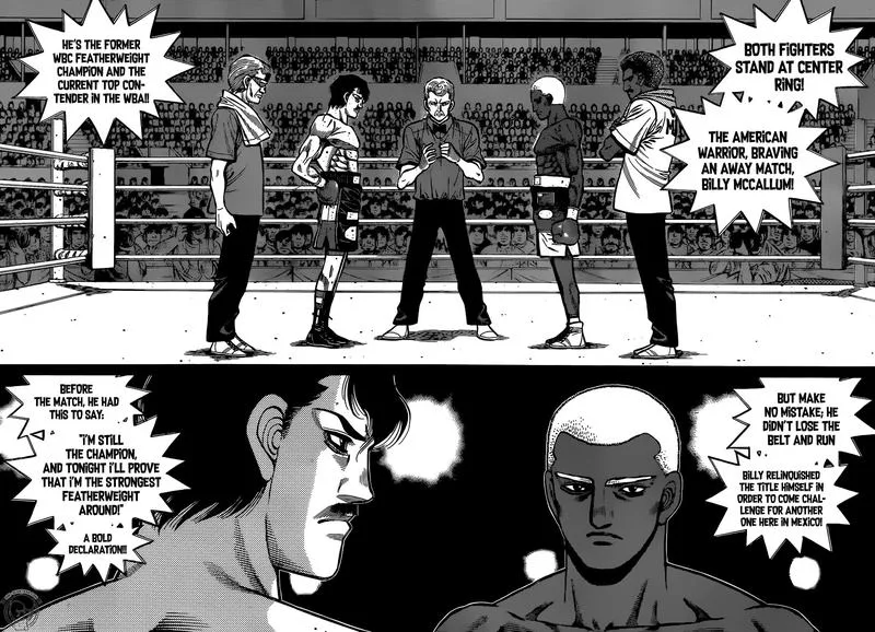 Hajime no Ippo Chapter 1310 page 2