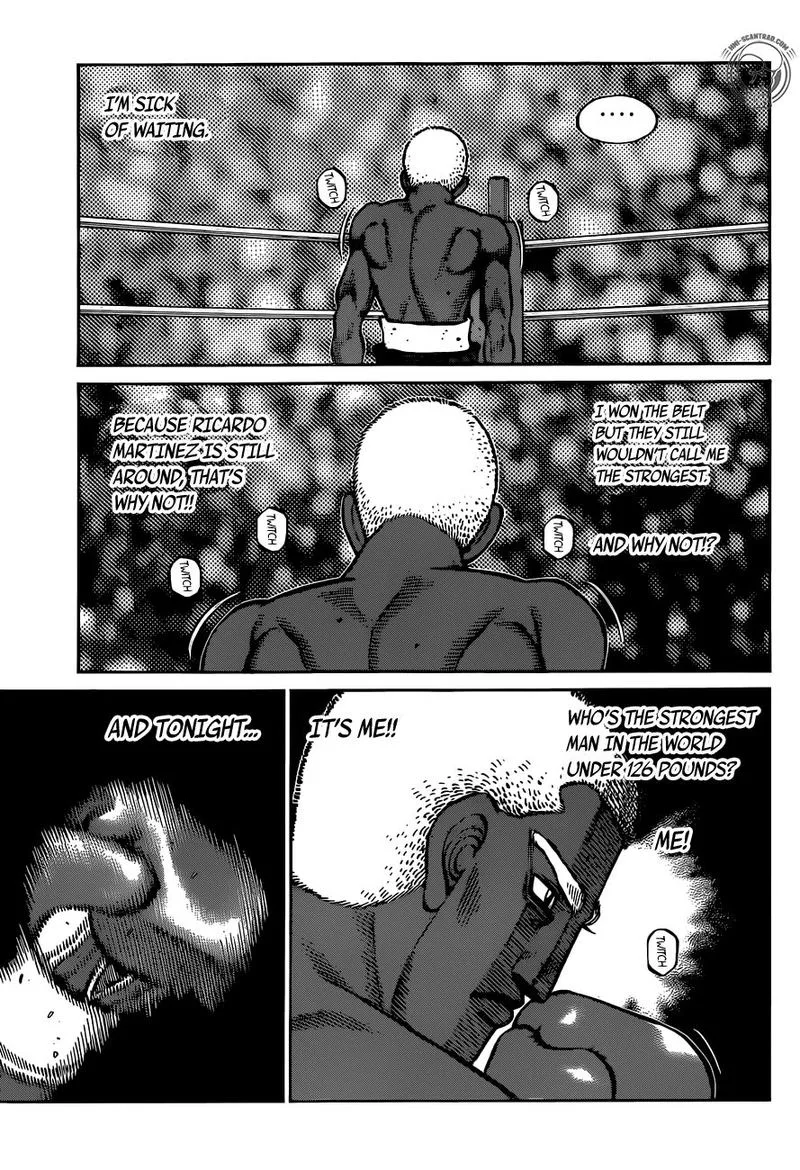 Hajime no Ippo Chapter 1310 page 8