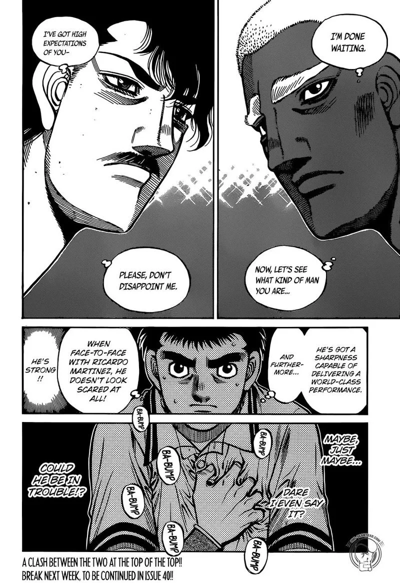 Hajime no Ippo Chapter 1310 page 16