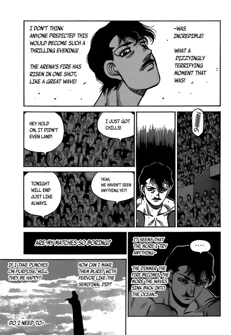 Hajime no Ippo Chapter 1312 page 11