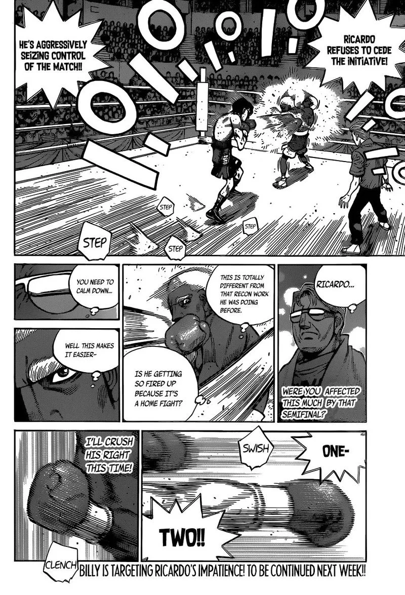Hajime no Ippo Chapter 1312 page 14