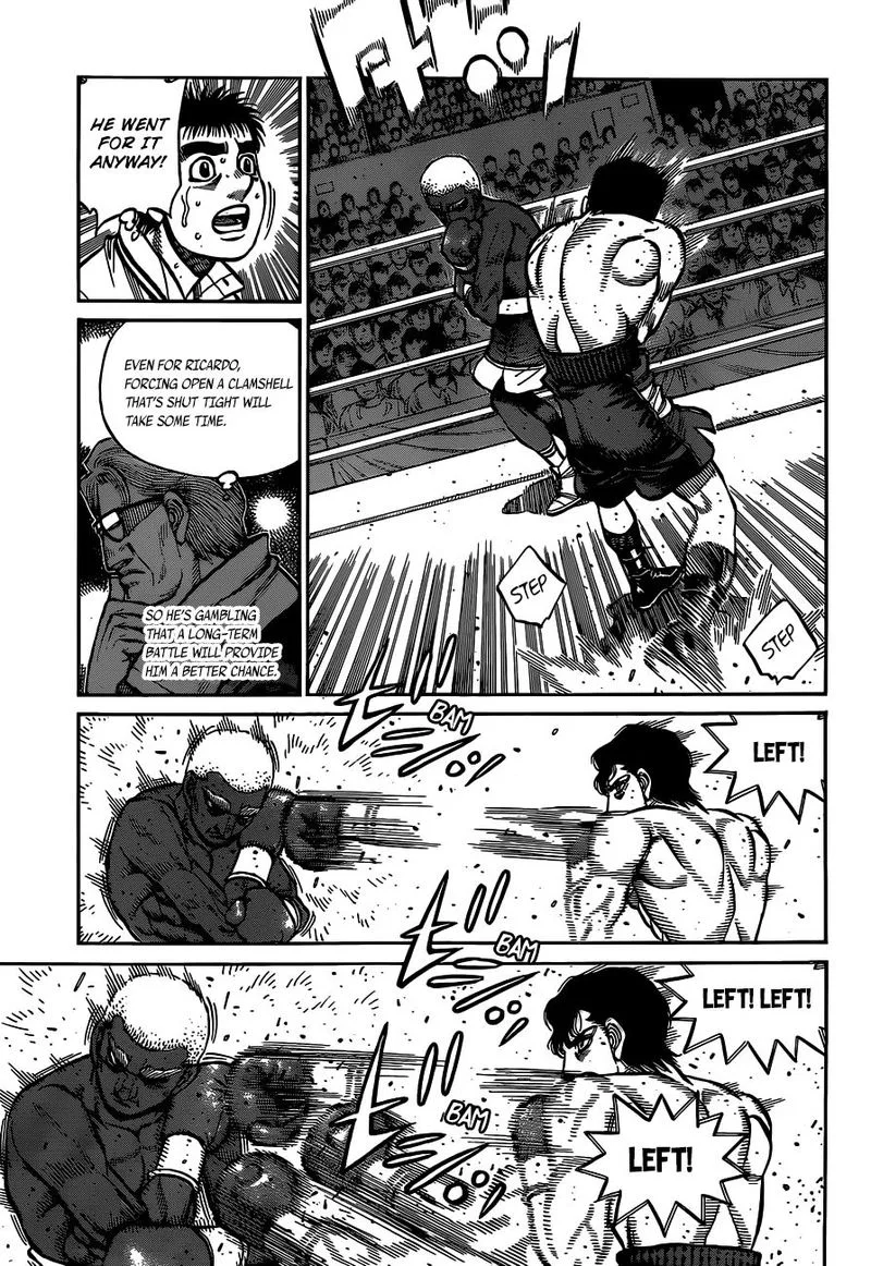 Hajime no Ippo Chapter 1313 page 9