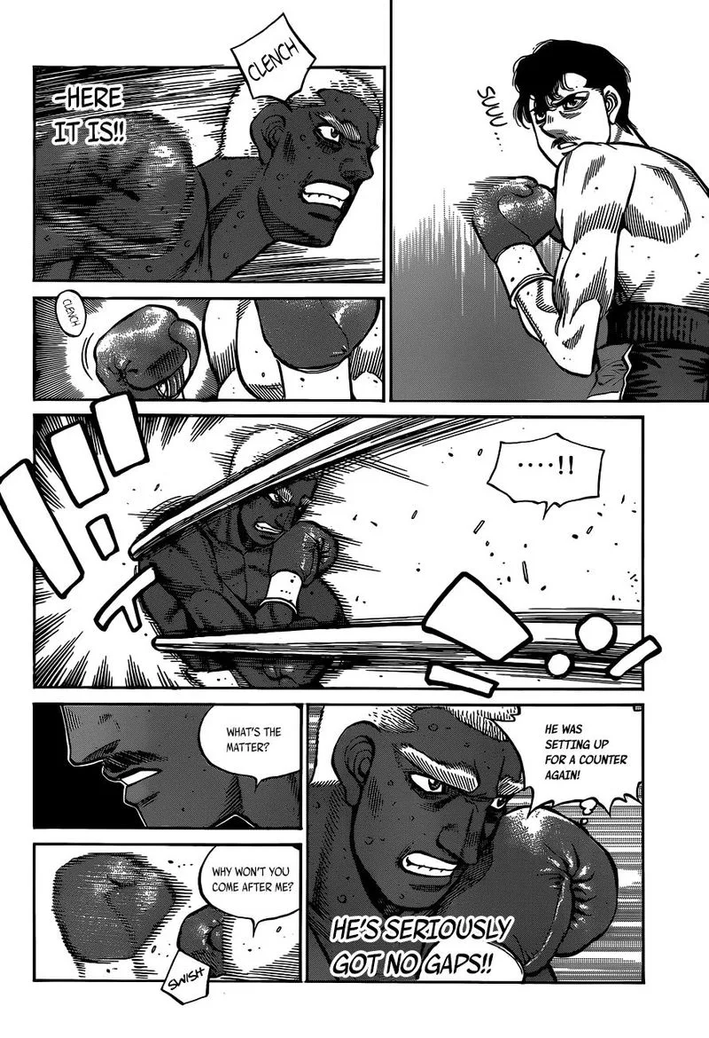 Hajime no Ippo Chapter 1313 page 12