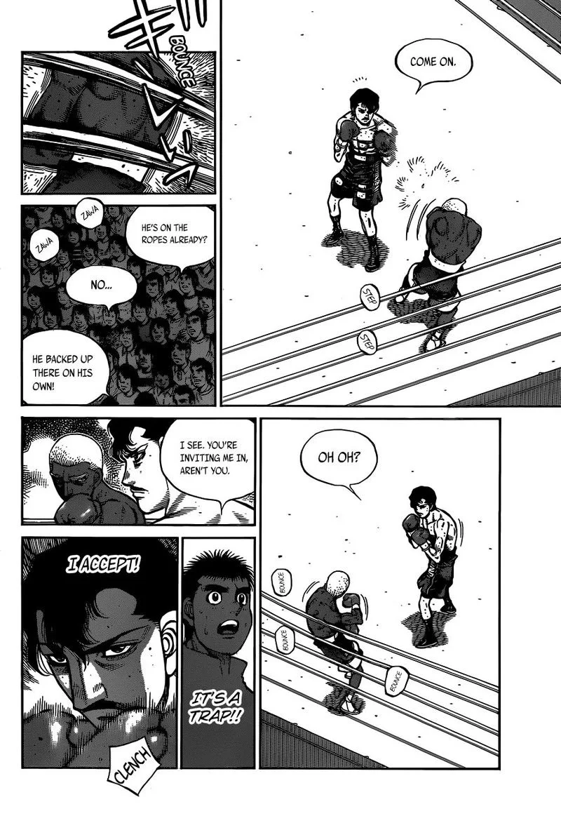 Hajime no Ippo Chapter 1313 page 8