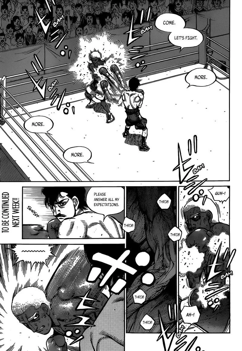 Hajime no Ippo Chapter 1313 page 13