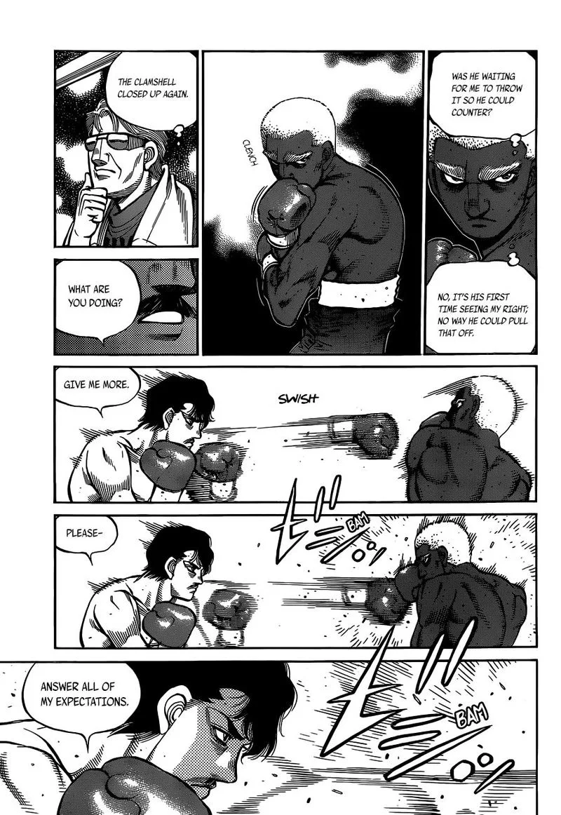 Hajime no Ippo Chapter 1313 page 7