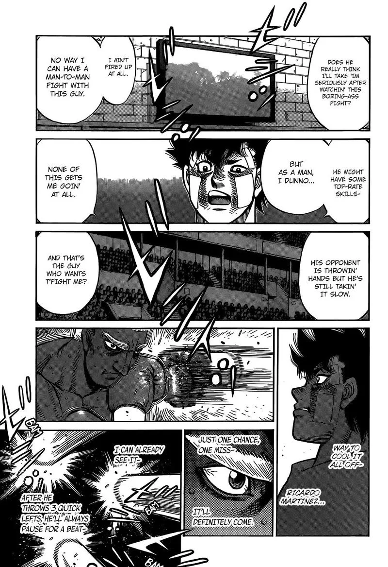 Hajime no Ippo Chapter 1313 page 11