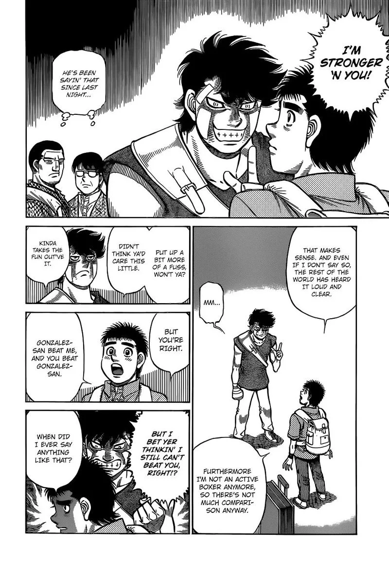 Hajime no Ippo Chapter 1315 page 4