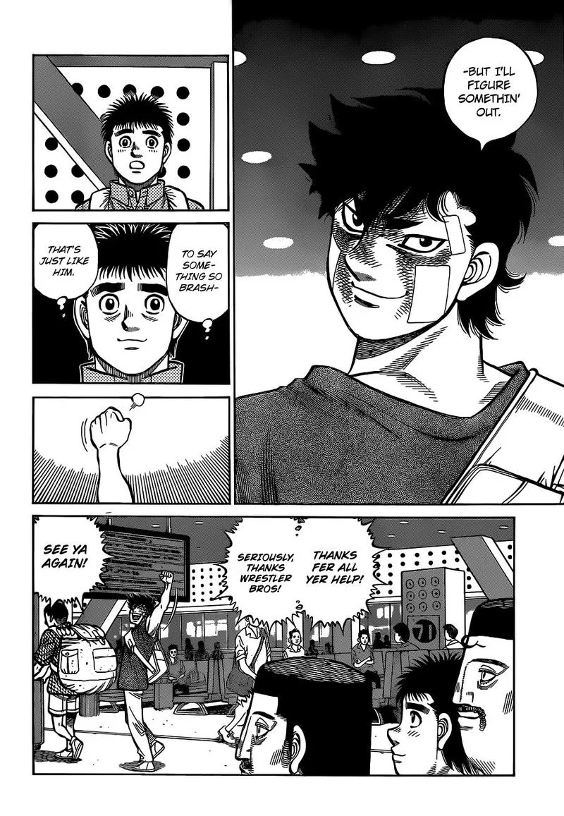 Hajime no Ippo Chapter 1315 page 6