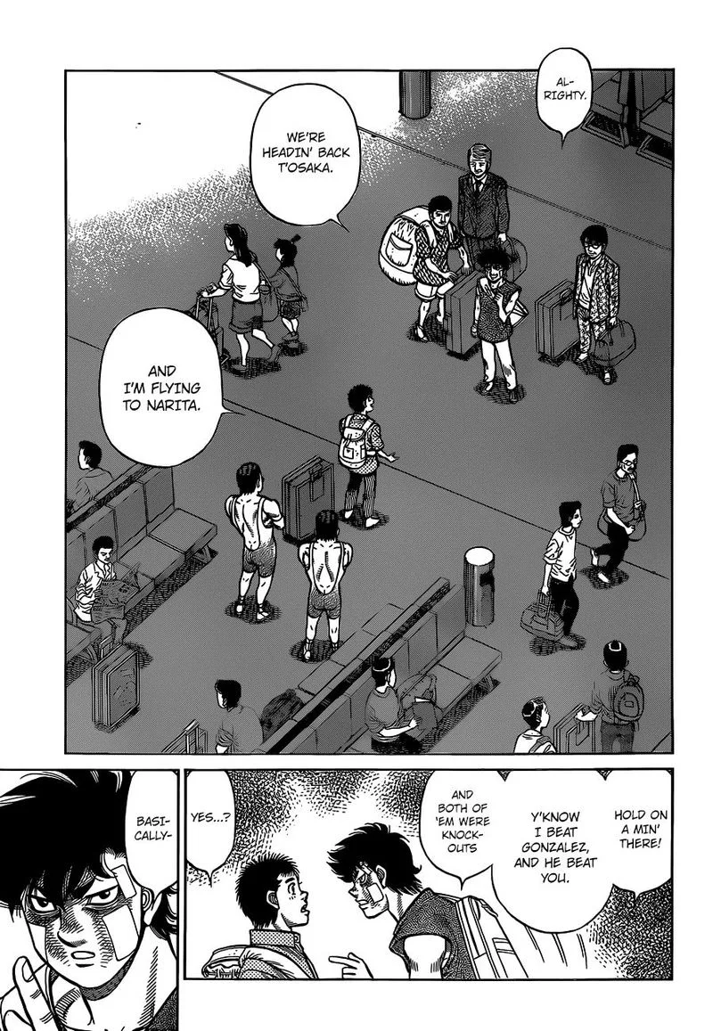 Hajime no Ippo Chapter 1315 page 3