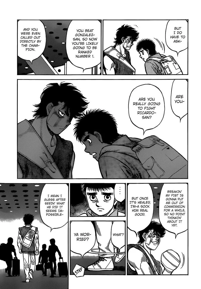 Hajime no Ippo Chapter 1315 page 5
