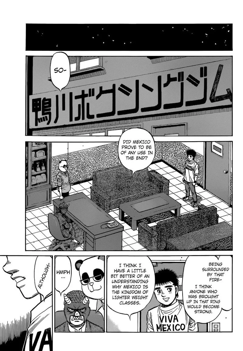 Hajime no Ippo Chapter 1316 page 15