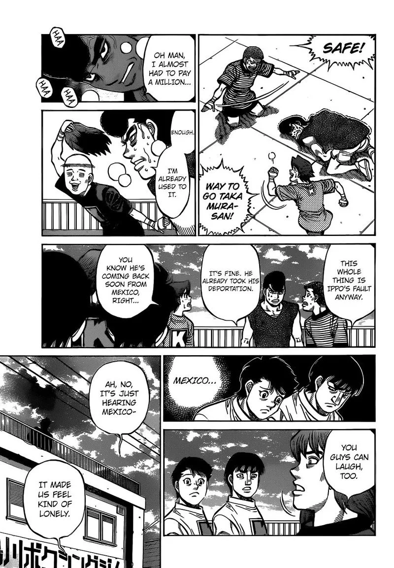 Hajime no Ippo Chapter 1316 page 5