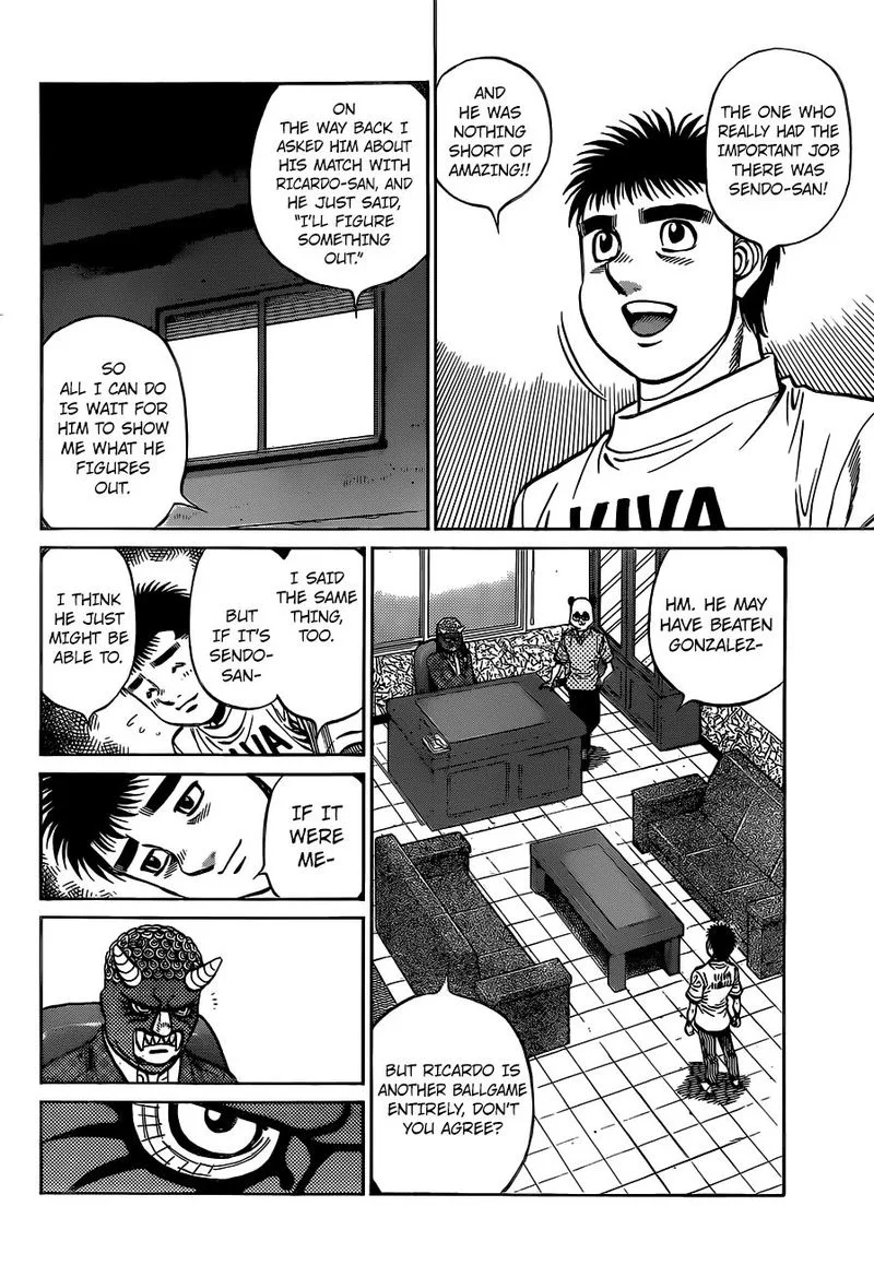 Hajime no Ippo Chapter 1316 page 16