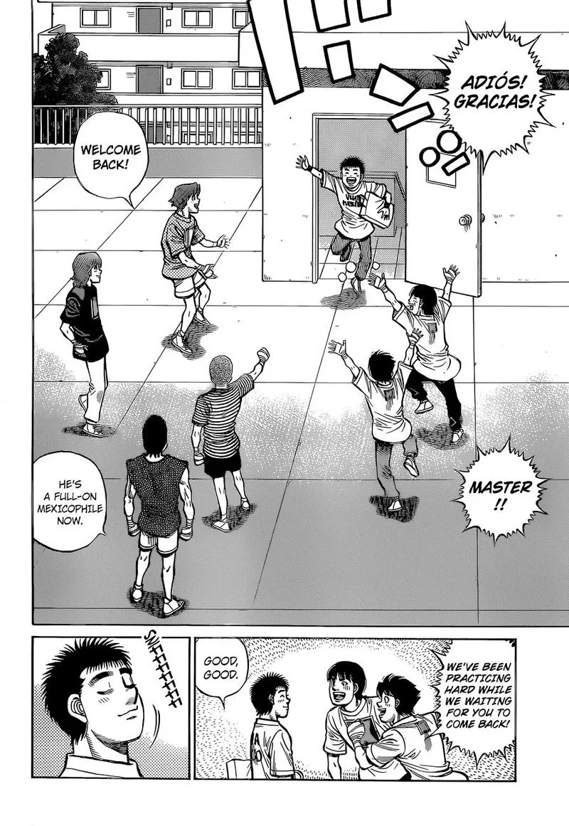 Hajime no Ippo Chapter 1316 page 8