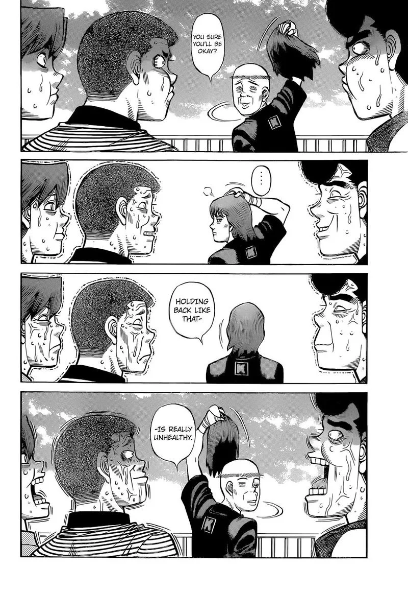 Hajime no Ippo Chapter 1316 page 4