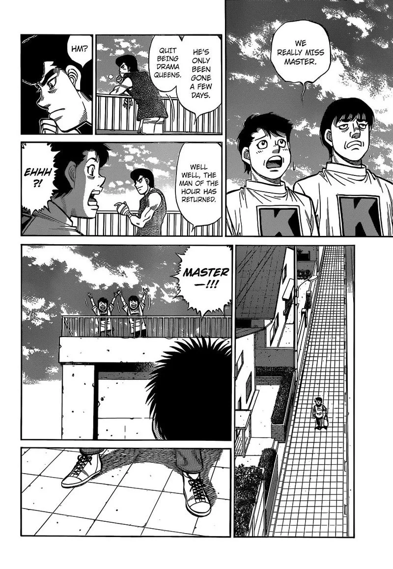 Hajime no Ippo Chapter 1316 page 6