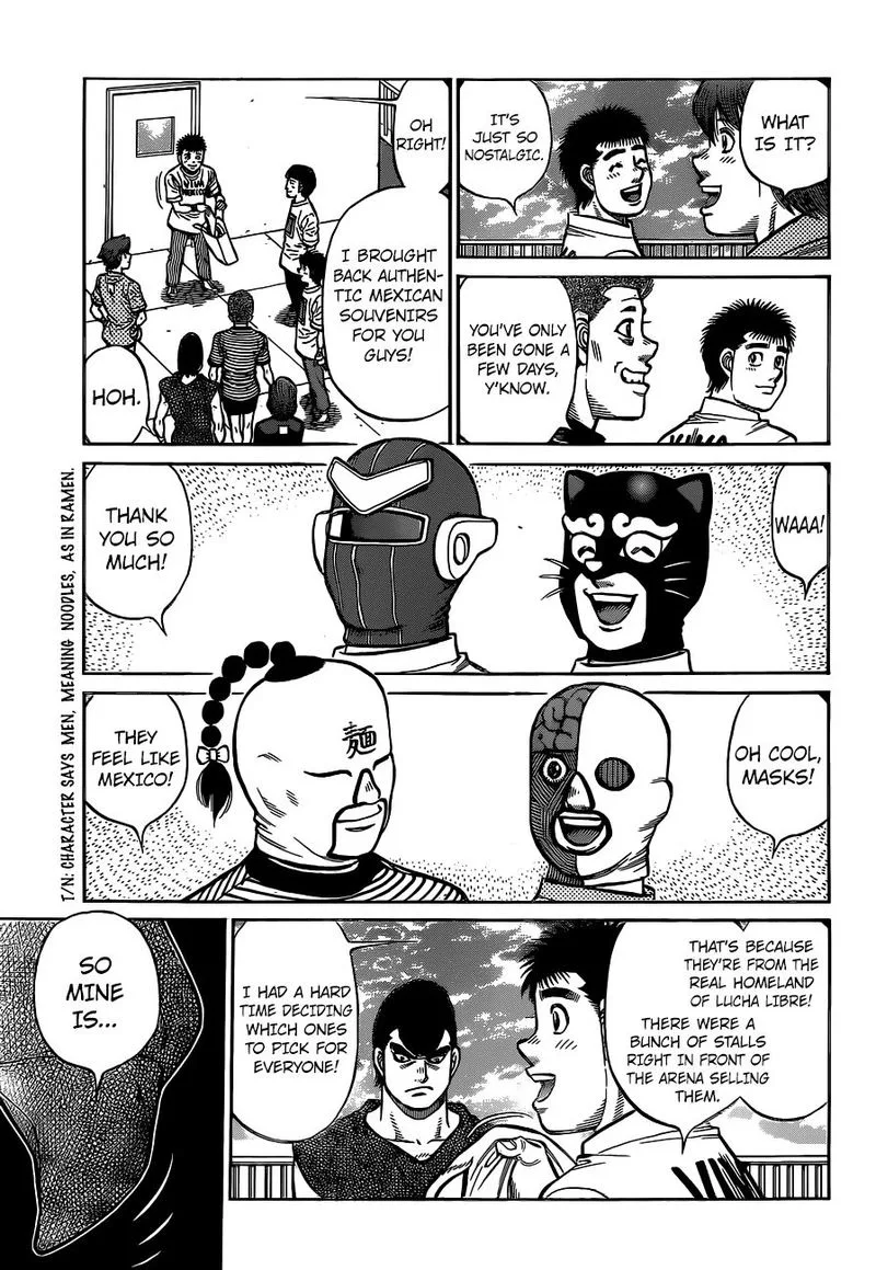 Hajime no Ippo Chapter 1316 page 9