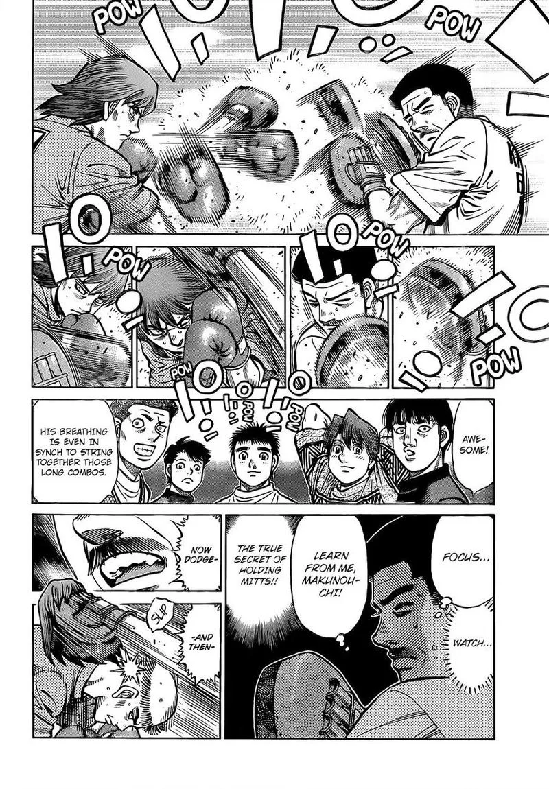Hajime no Ippo Chapter 1317 page 4