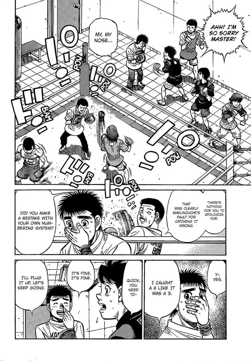 Hajime no Ippo Chapter 1317 page 2