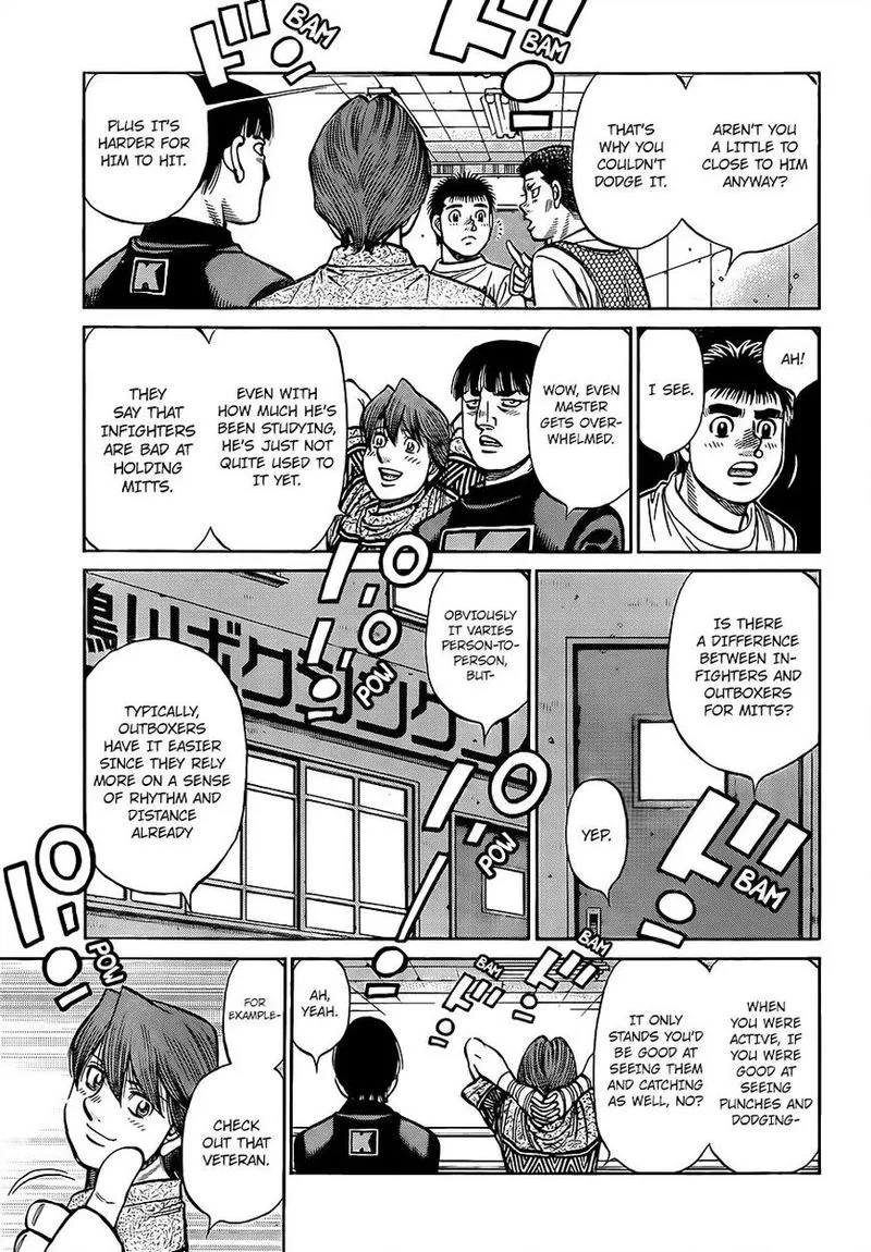 Hajime no Ippo Chapter 1317 page 3