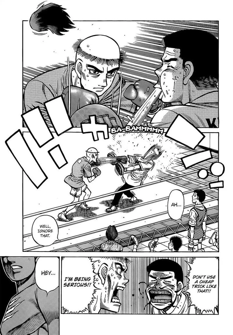 Hajime no Ippo Chapter 1317 page 5