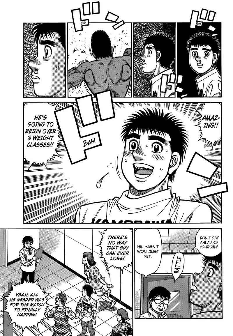 Hajime no Ippo Chapter 1318 page 5