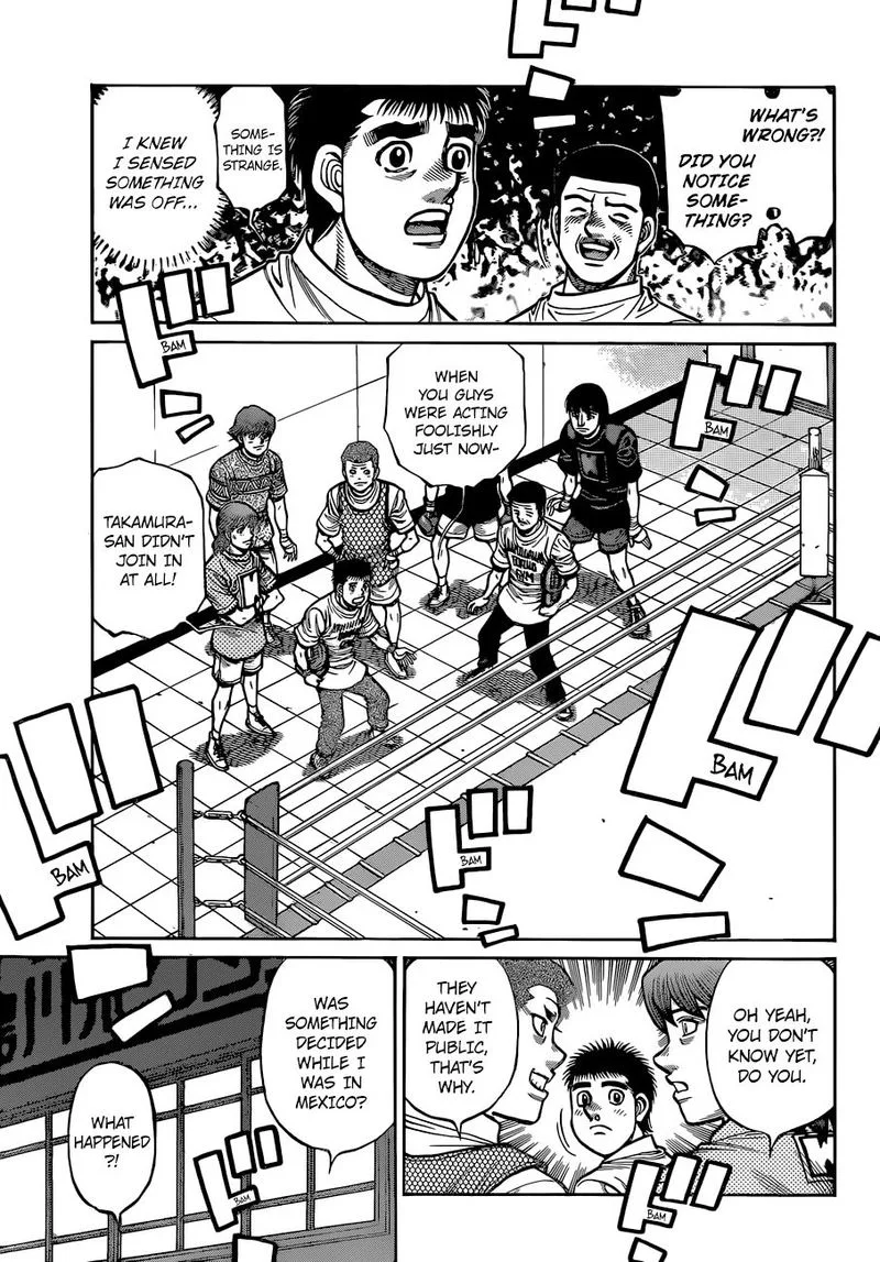 Hajime no Ippo Chapter 1318 page 3