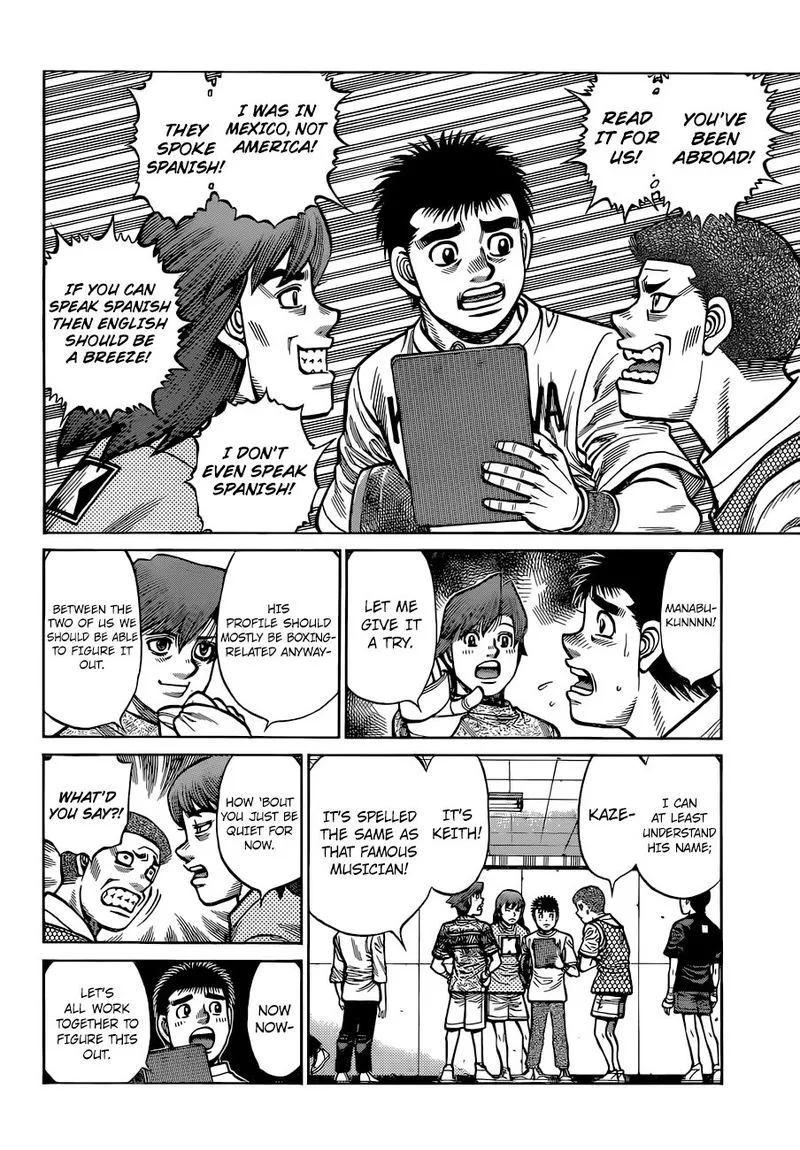 Hajime no Ippo Chapter 1318 page 10