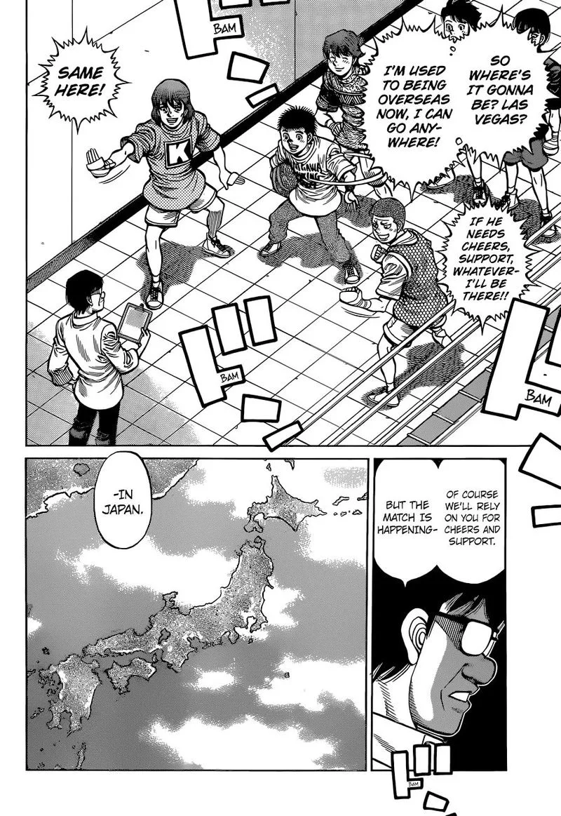 Hajime no Ippo Chapter 1318 page 6