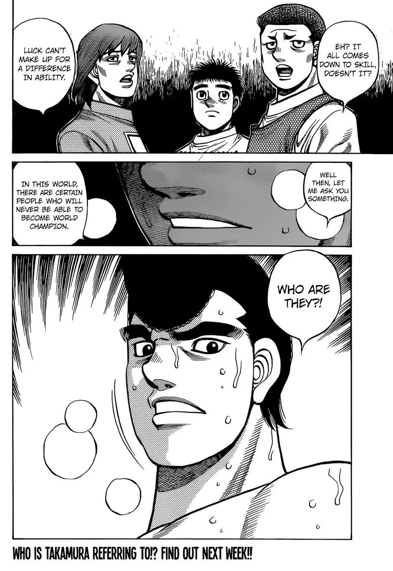 Hajime no Ippo Chapter 1318 page 18