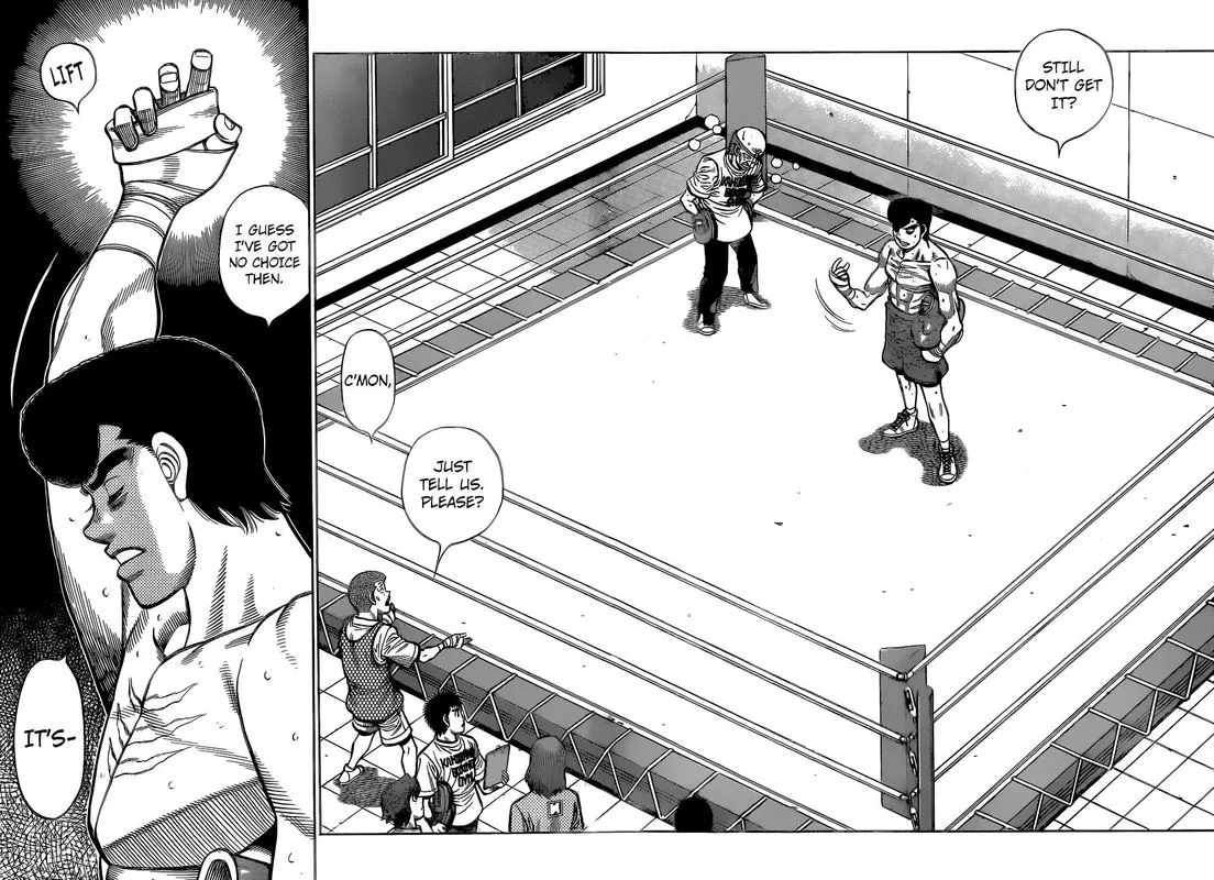 Hajime no Ippo Chapter 1319 page 2