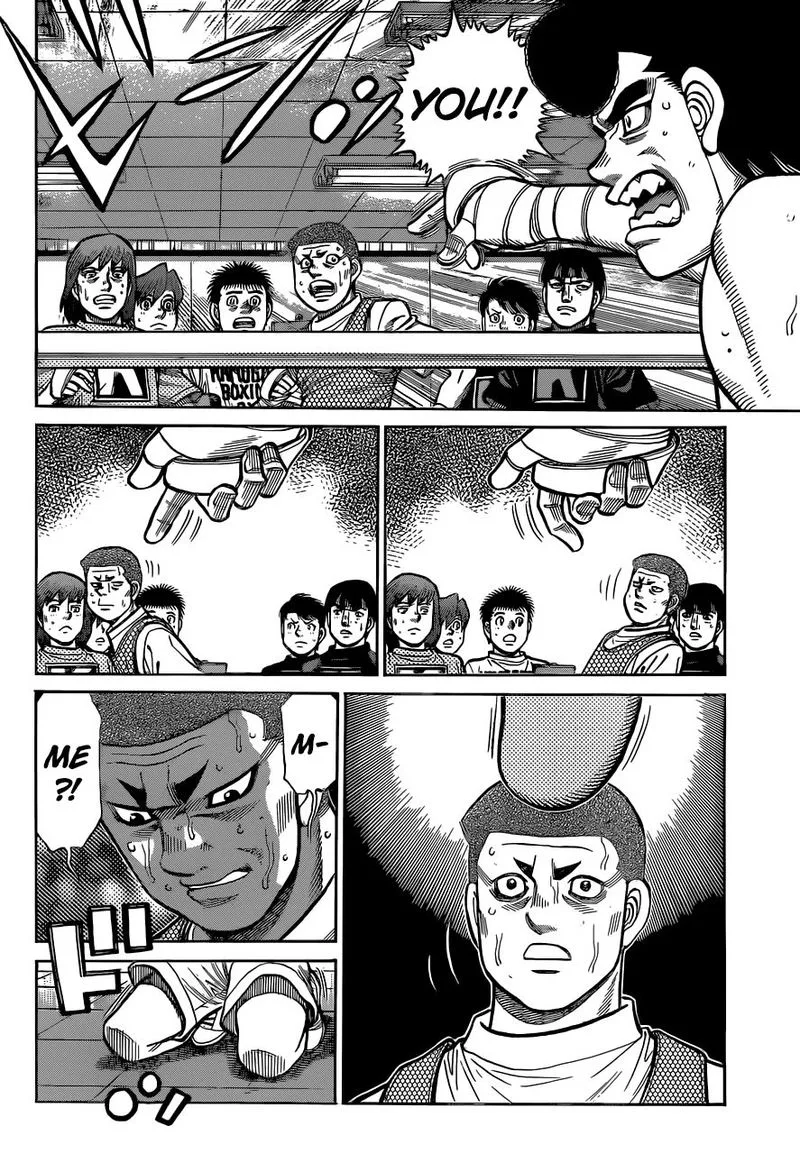 Hajime no Ippo Chapter 1319 page 3