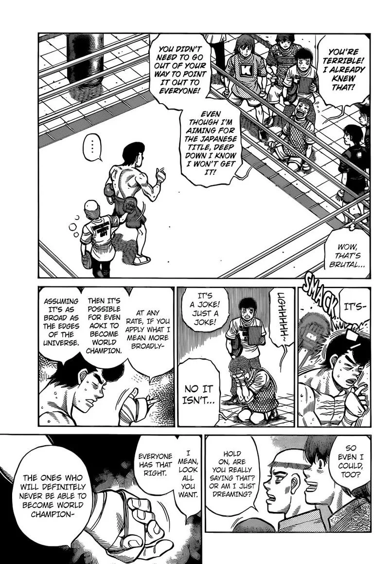 Hajime no Ippo Chapter 1319 page 4