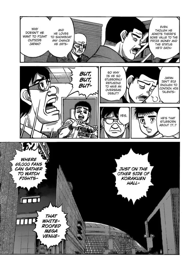 Hajime no Ippo Chapter 1320 page 3