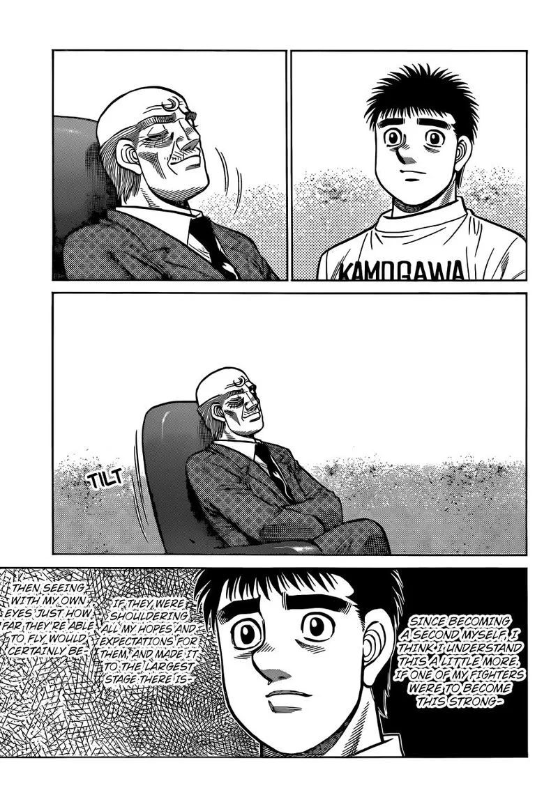 Hajime no Ippo Chapter 1320 page 5