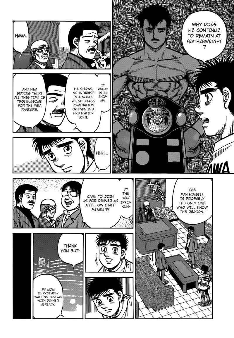 Hajime no Ippo Chapter 1320 page 8