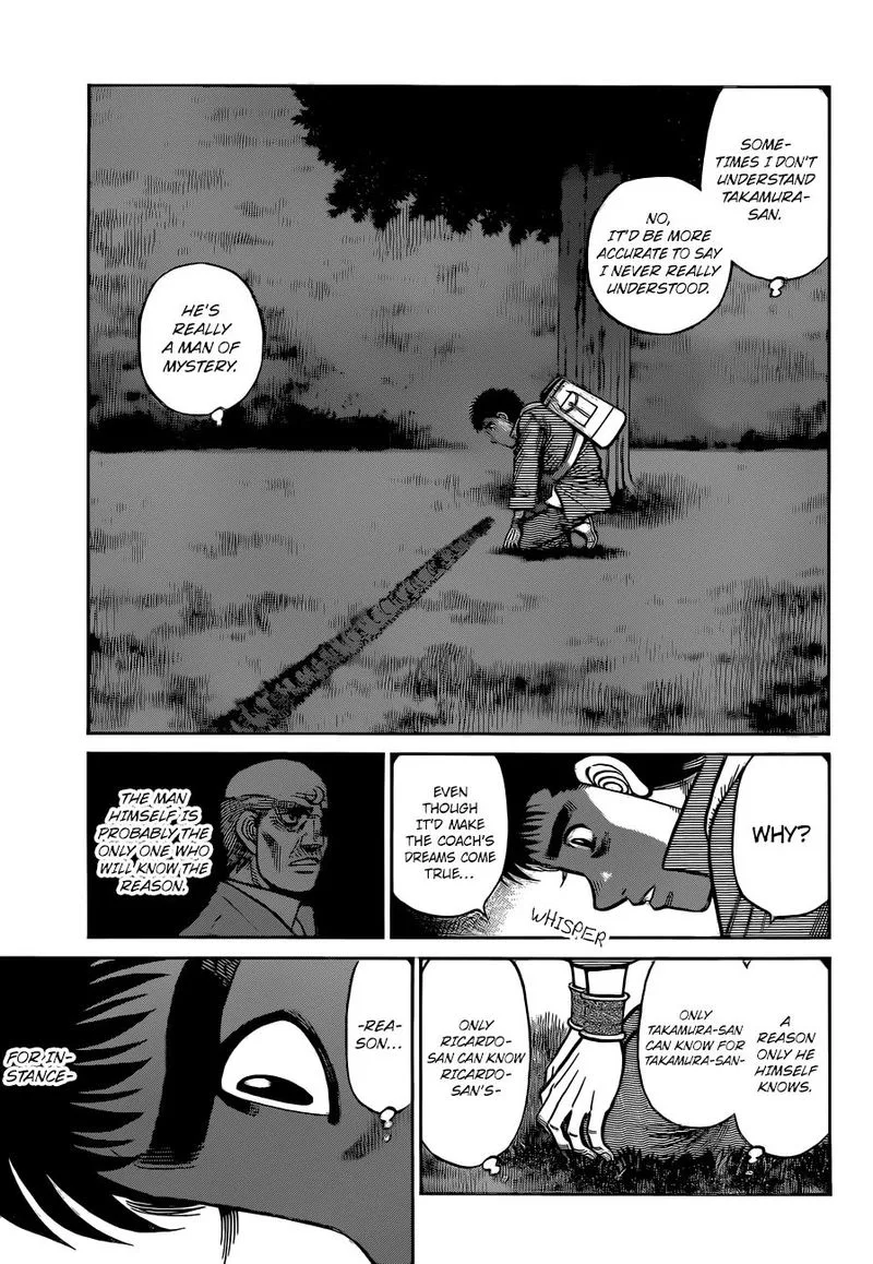 Hajime no Ippo Chapter 1320 page 11