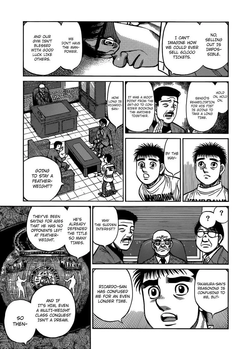 Hajime no Ippo Chapter 1320 page 7