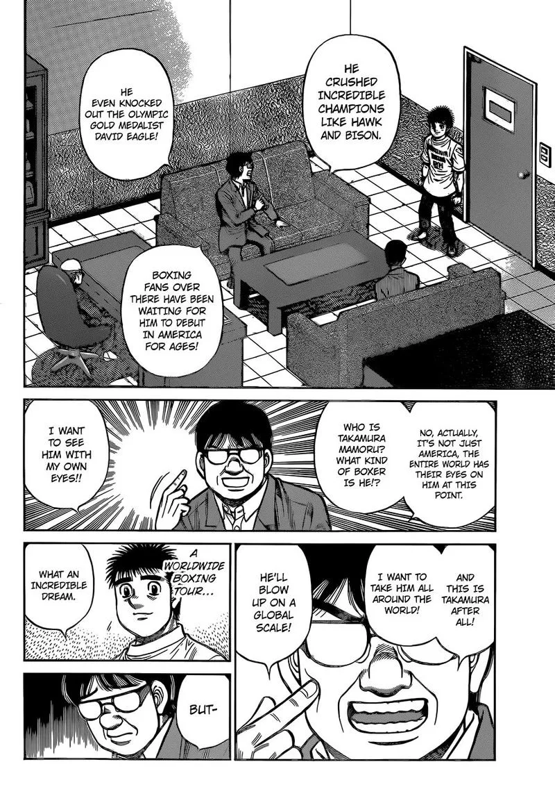 Hajime no Ippo Chapter 1320 page 2