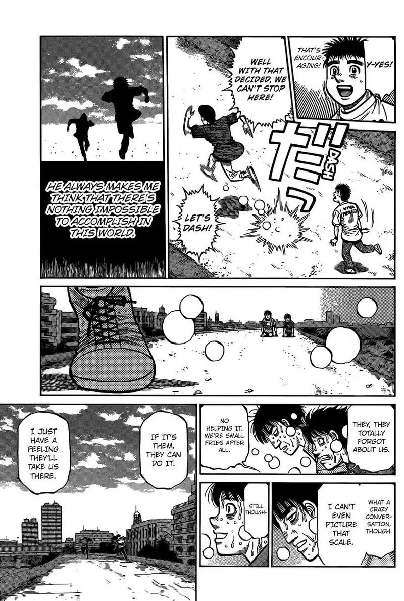 Hajime no Ippo Chapter 1321 page 11