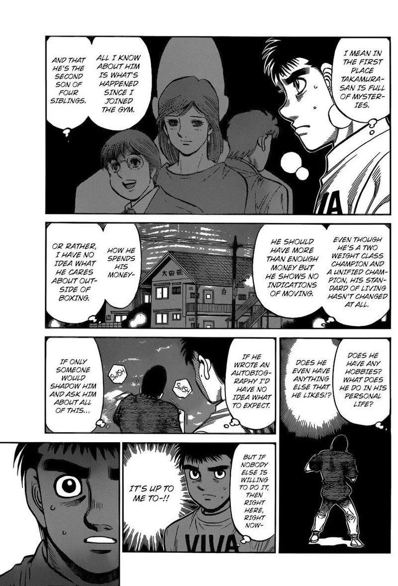 Hajime no Ippo Chapter 1321 page 5