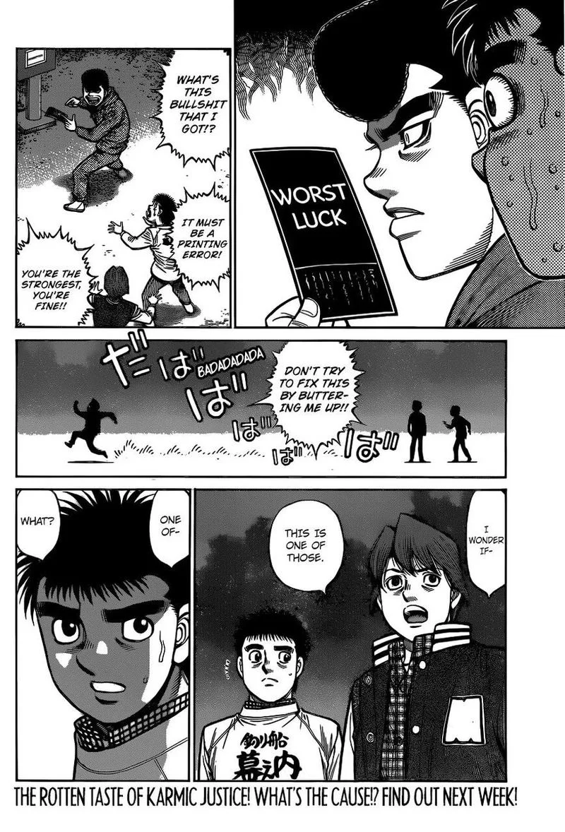 Hajime no Ippo Chapter 1321 page 19