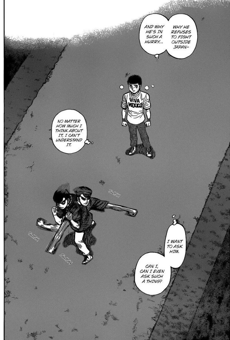 Hajime no Ippo Chapter 1321 page 4