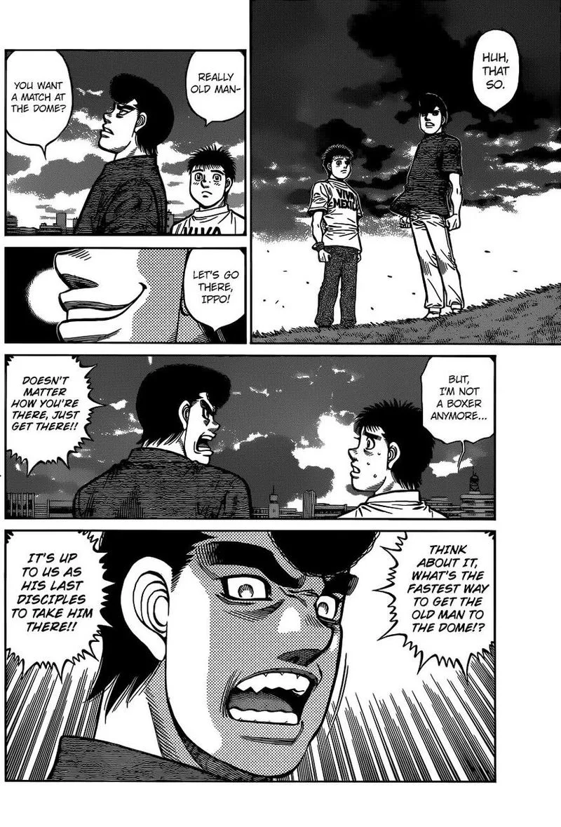 Hajime no Ippo Chapter 1321 page 9