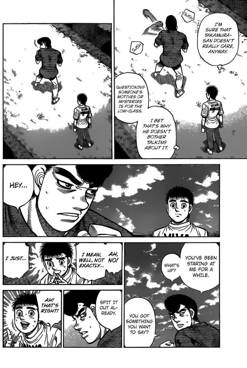 Hajime no Ippo Chapter 1321 page 8
