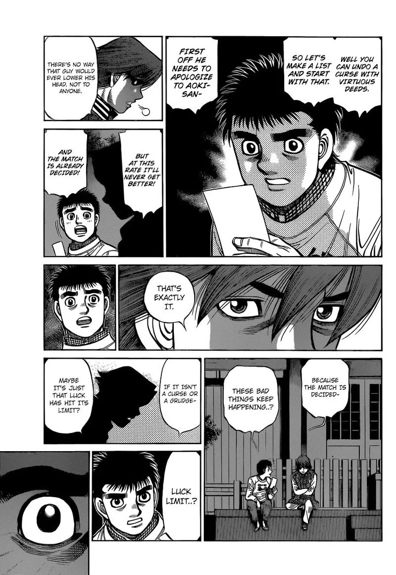 Hajime no Ippo Chapter 1322 page 3