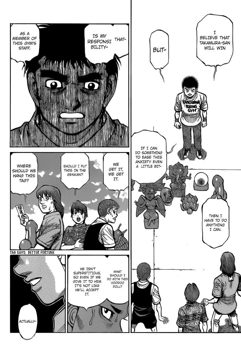Hajime no Ippo Chapter 1322 page 14