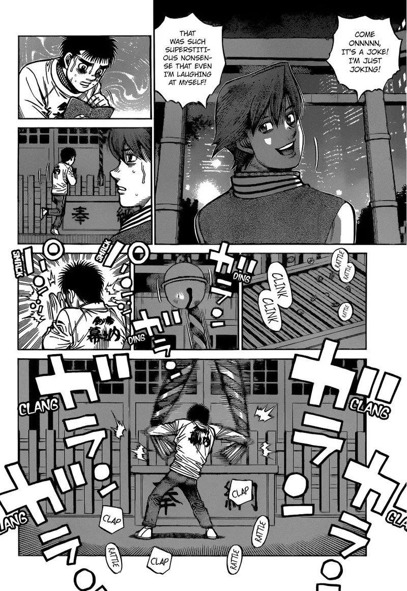 Hajime no Ippo Chapter 1322 page 6